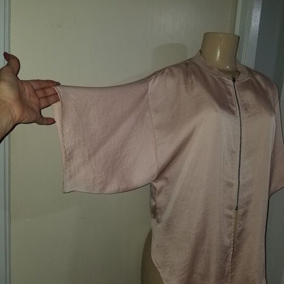 Anthropologie | Hei Hei Silky Tie Cropped Jacket/top small - Picture 13 of 16